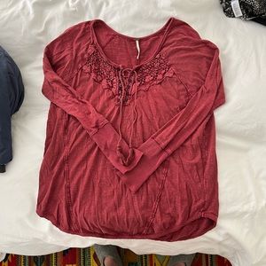 Cute Free People Long Sleeve!